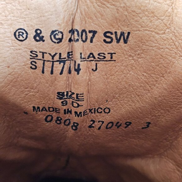 Sedona West Vintage Women's Western Gray Alligator Leather Boots 9D - Picture 5 of 16